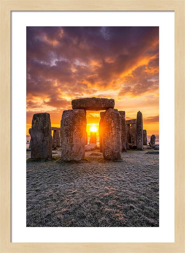 Stonehenge At Winter Solstice Dawn