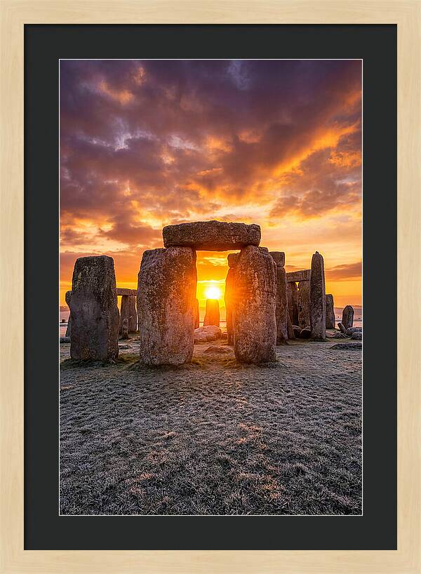 Stonehenge At Winter Solstice Dawn