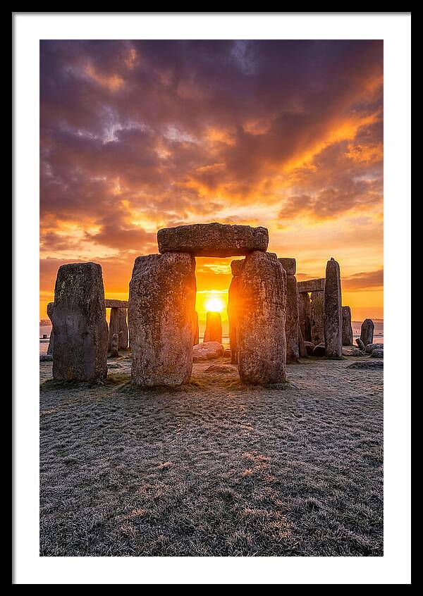 Stonehenge At Winter Solstice Dawn