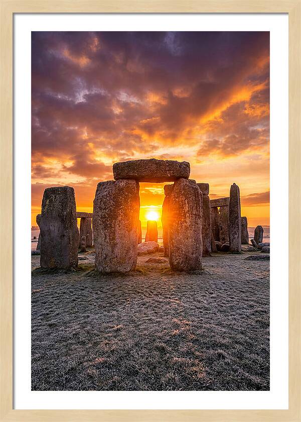 Stonehenge At Winter Solstice Dawn