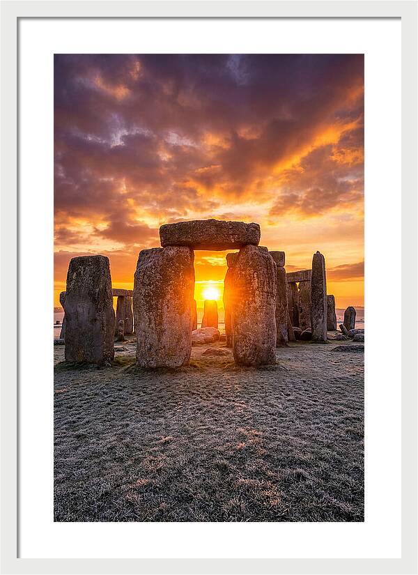 Stonehenge At Winter Solstice Dawn