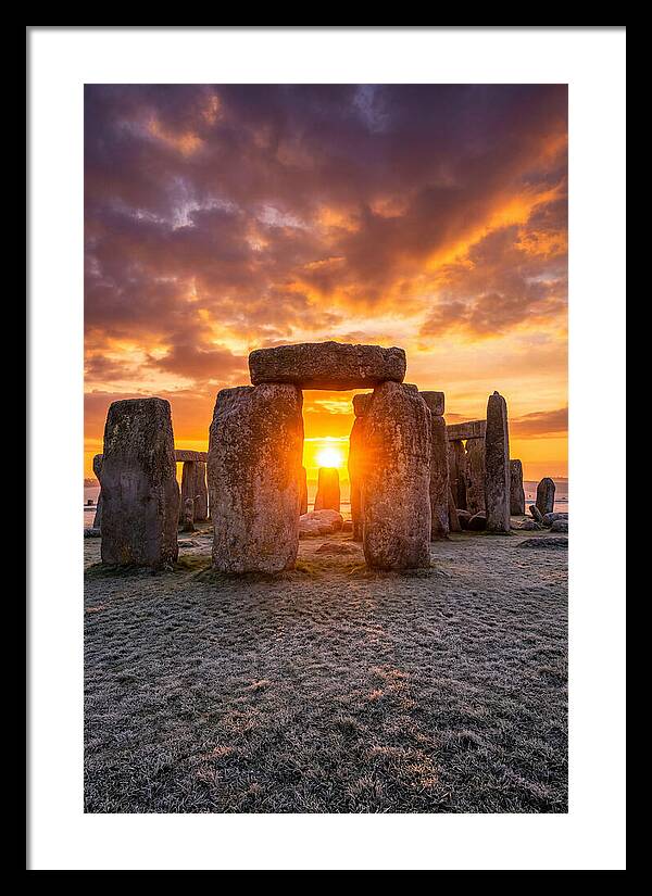 Stonehenge At Winter Solstice Dawn