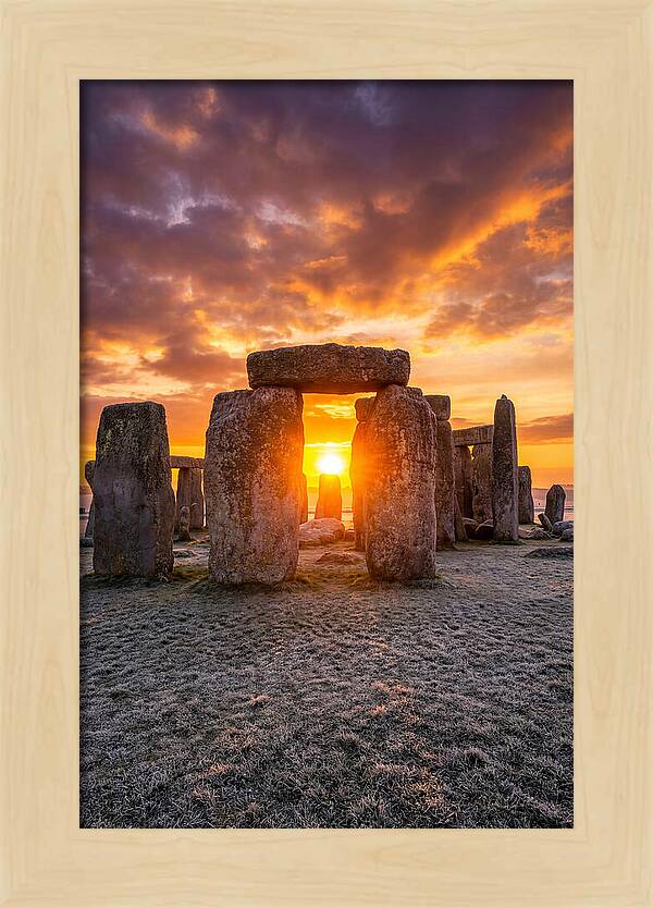 Stonehenge At Winter Solstice Dawn