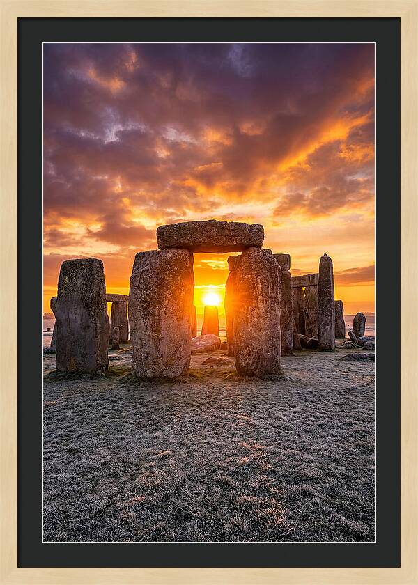 Stonehenge At Winter Solstice Dawn