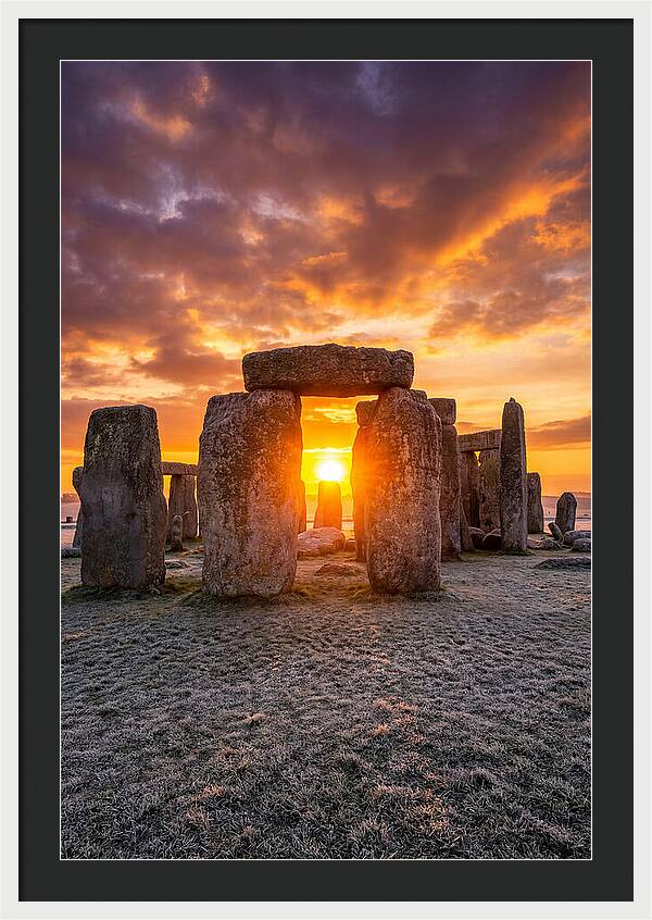 Stonehenge At Winter Solstice Dawn
