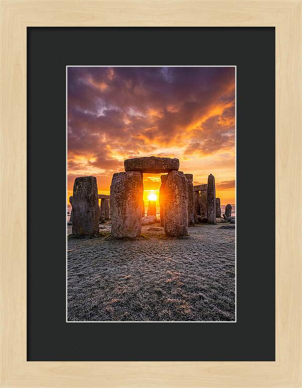 Stonehenge At Winter Solstice Dawn