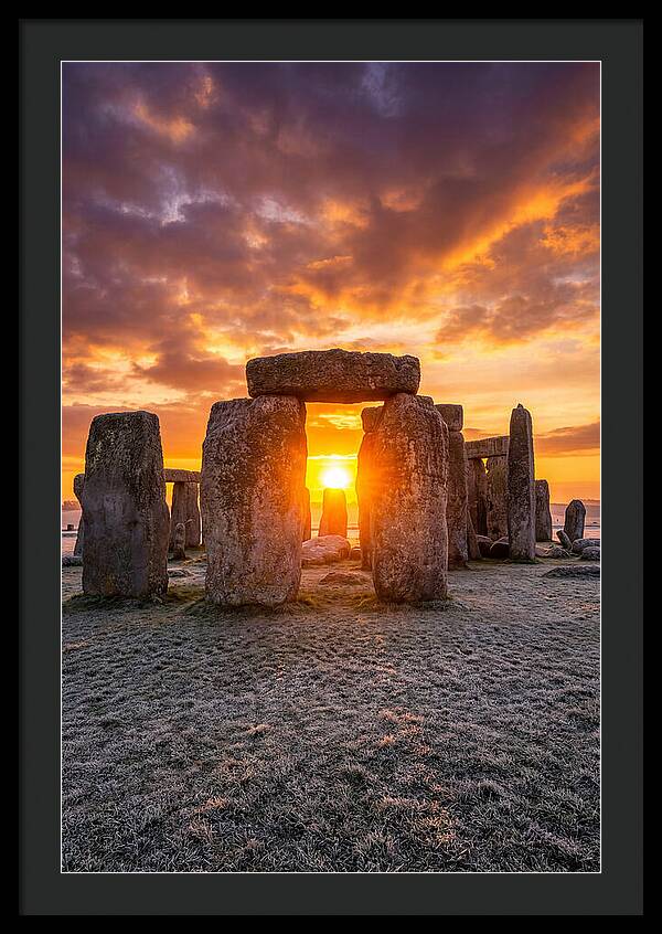 Stonehenge At Winter Solstice Dawn
