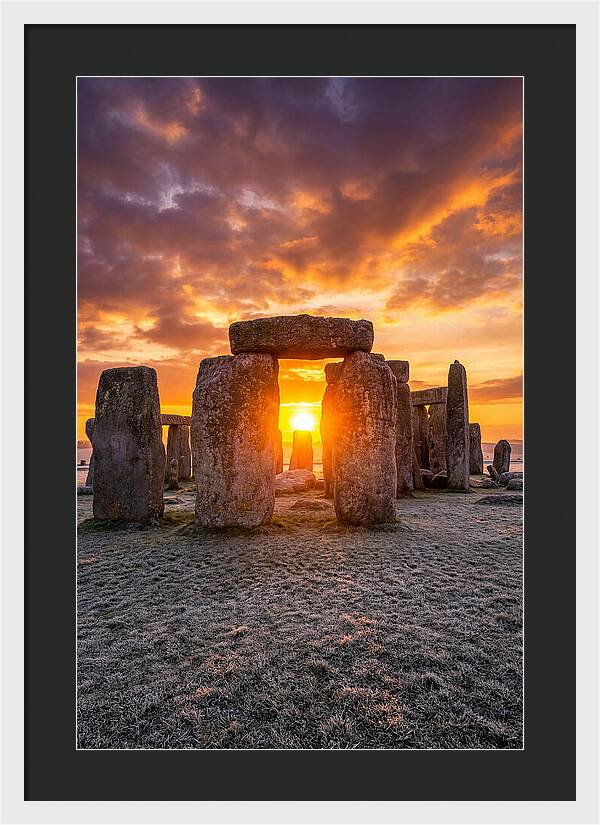 Stonehenge At Winter Solstice Dawn