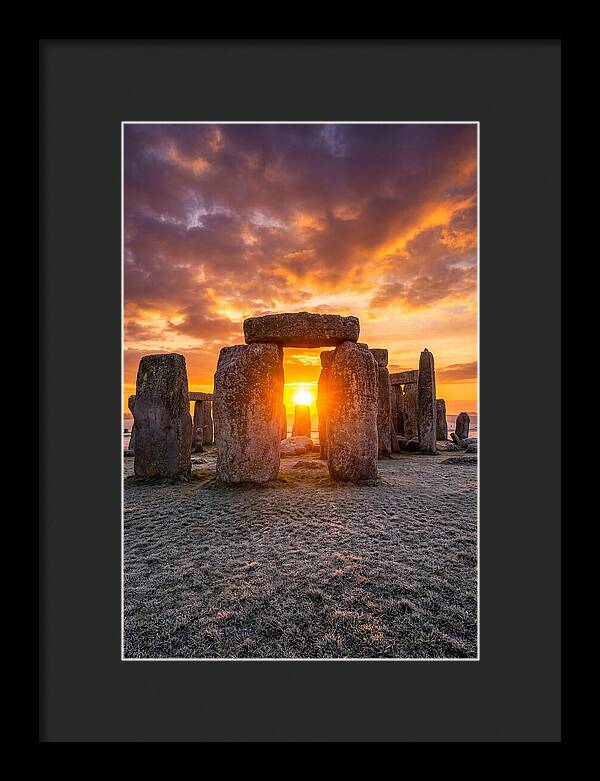 Stonehenge At Winter Solstice Dawn
