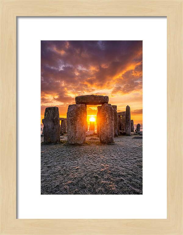 Stonehenge At Winter Solstice Dawn