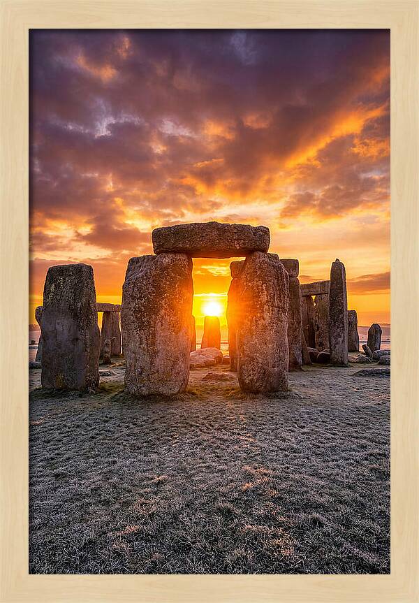 Stonehenge At Winter Solstice Dawn