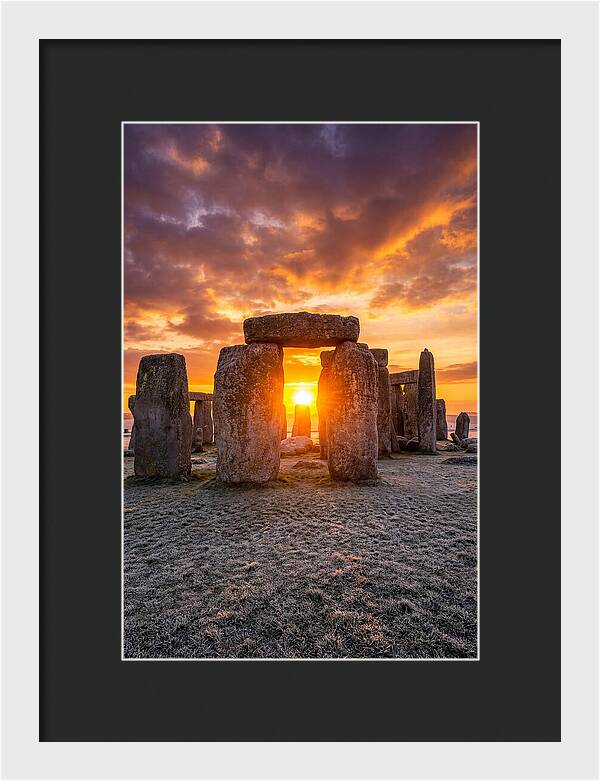 Stonehenge At Winter Solstice Dawn