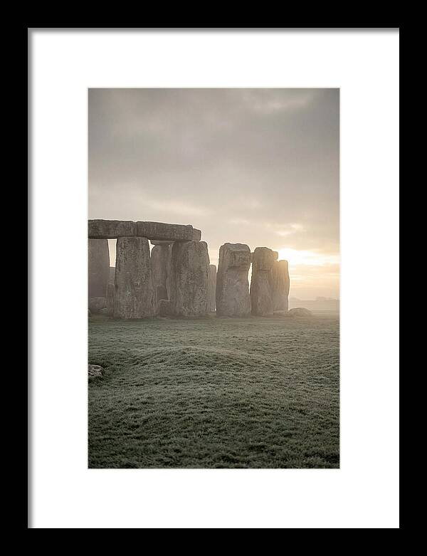 Stonehenge At Winter Solstice