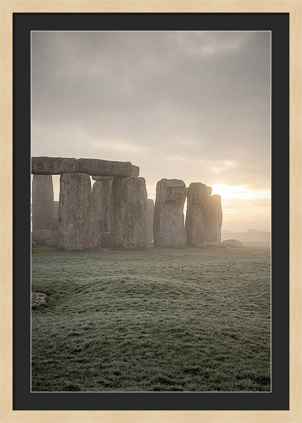 Stonehenge At Winter Solstice