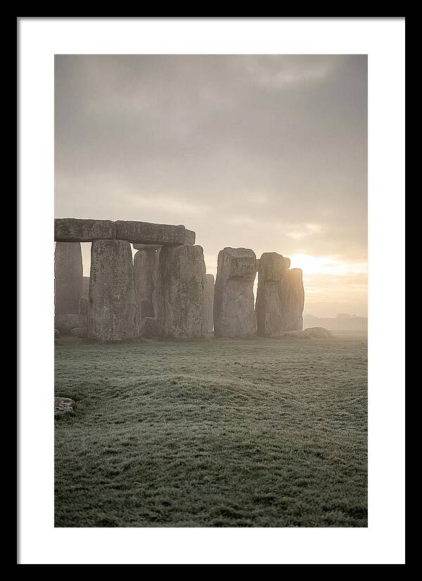 Stonehenge At Winter Solstice