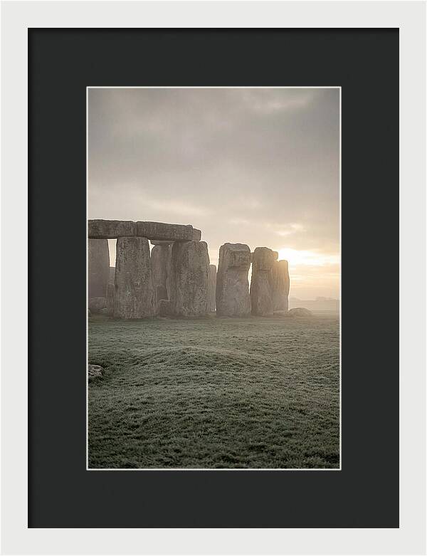 Stonehenge At Winter Solstice