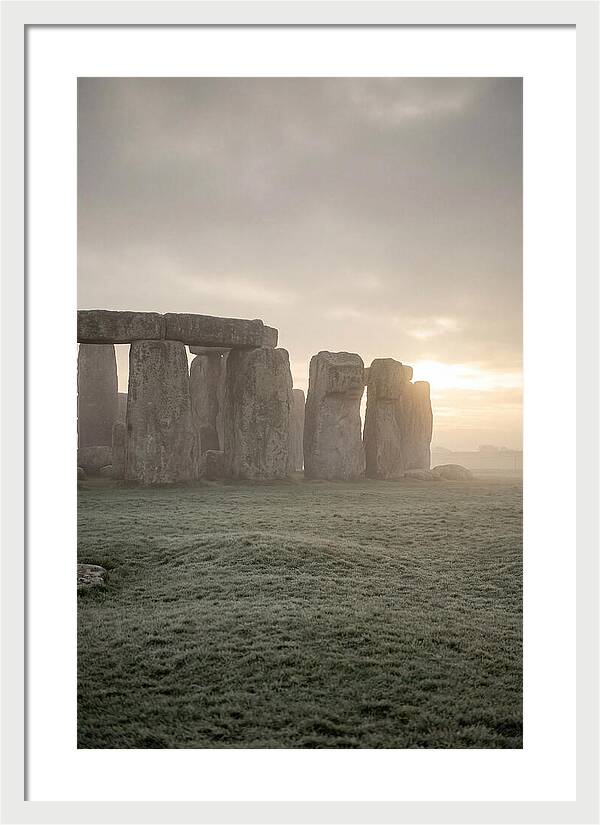 Stonehenge At Winter Solstice