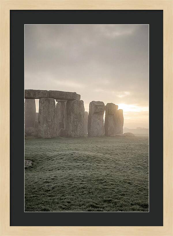 Stonehenge At Winter Solstice