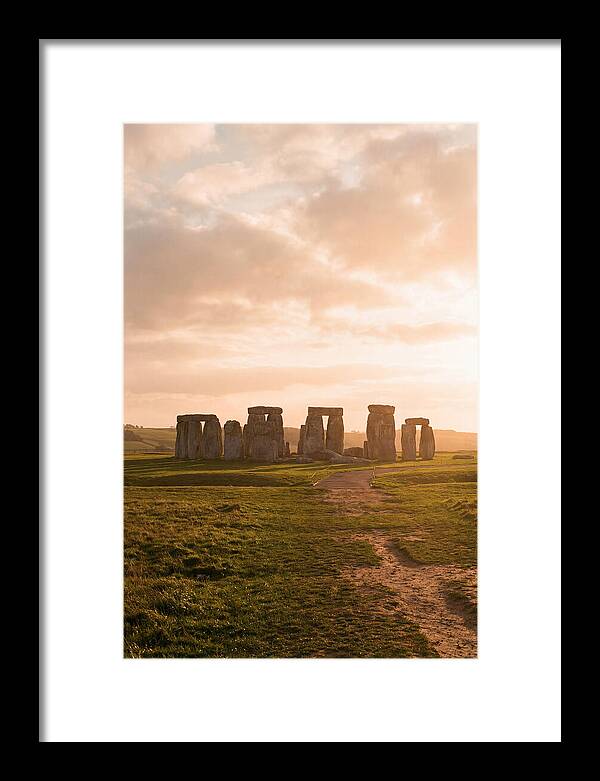 Stonehenge Under Warm Light