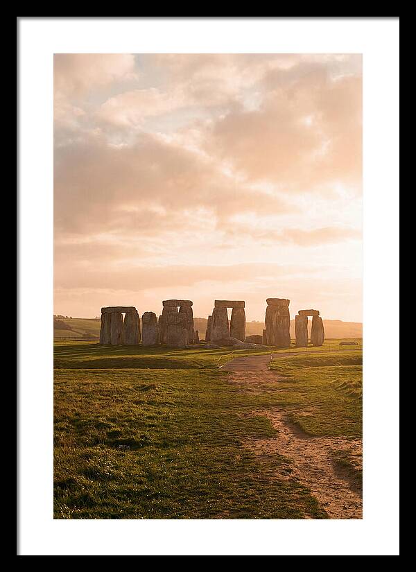 Stonehenge Under Warm Light