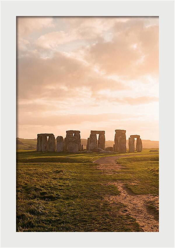 Stonehenge Under Warm Light