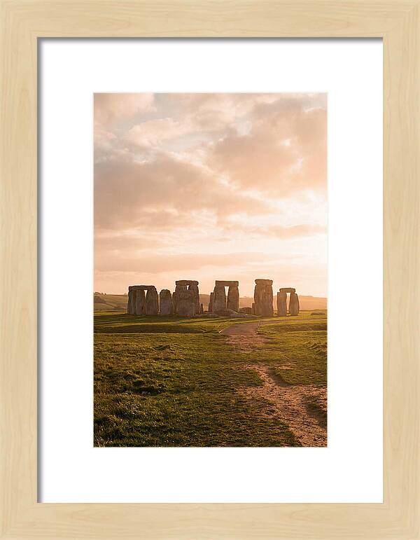 Stonehenge Under Warm Light