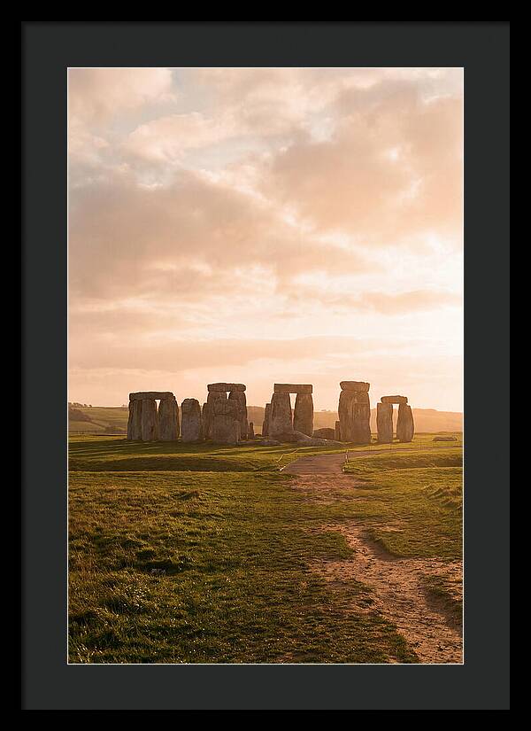 Stonehenge Under Warm Light