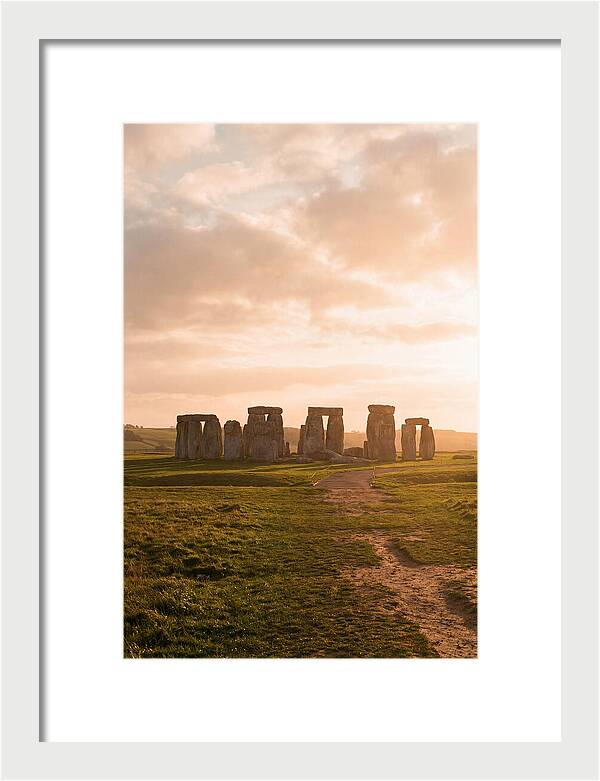 Stonehenge Under Warm Light