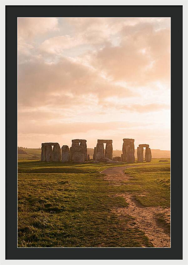 Stonehenge Under Warm Light