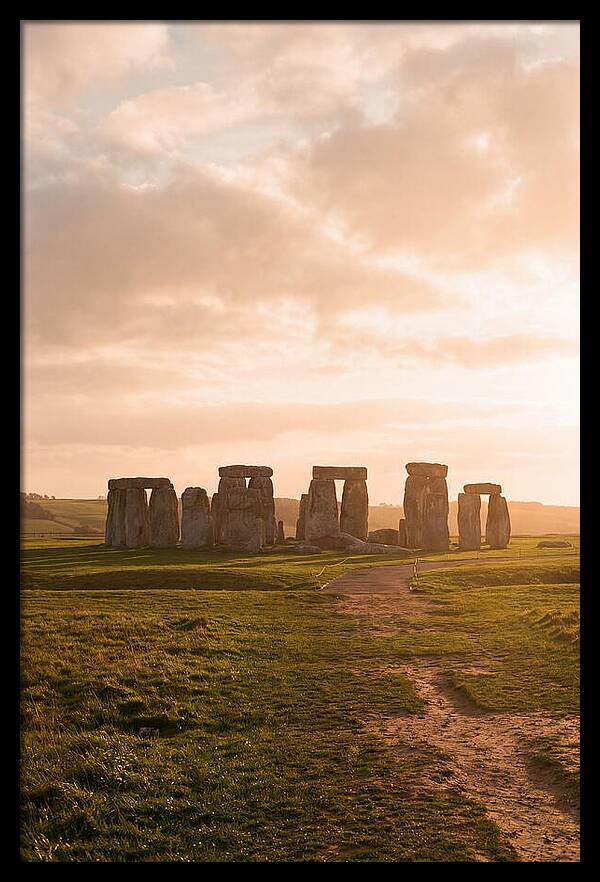 Stonehenge Under Warm Light