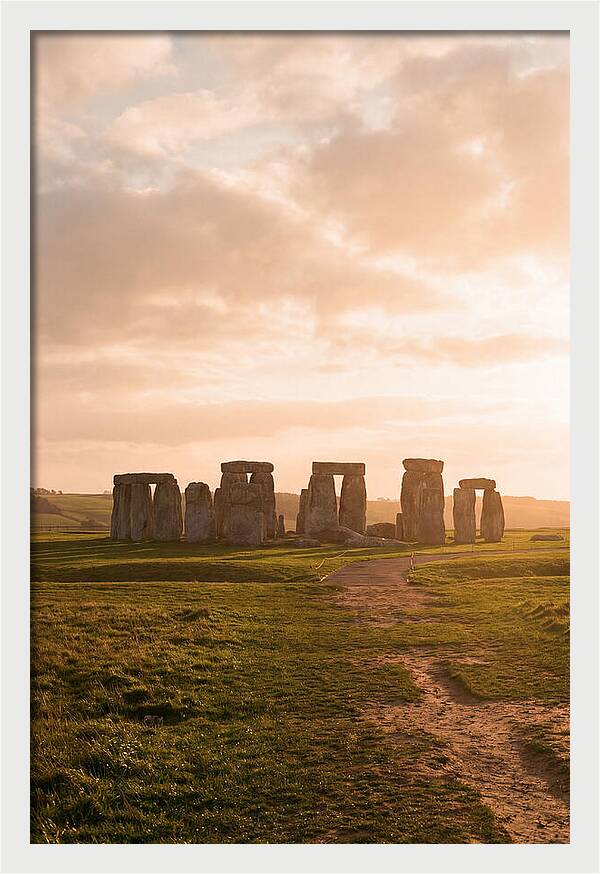 Stonehenge Under Warm Light