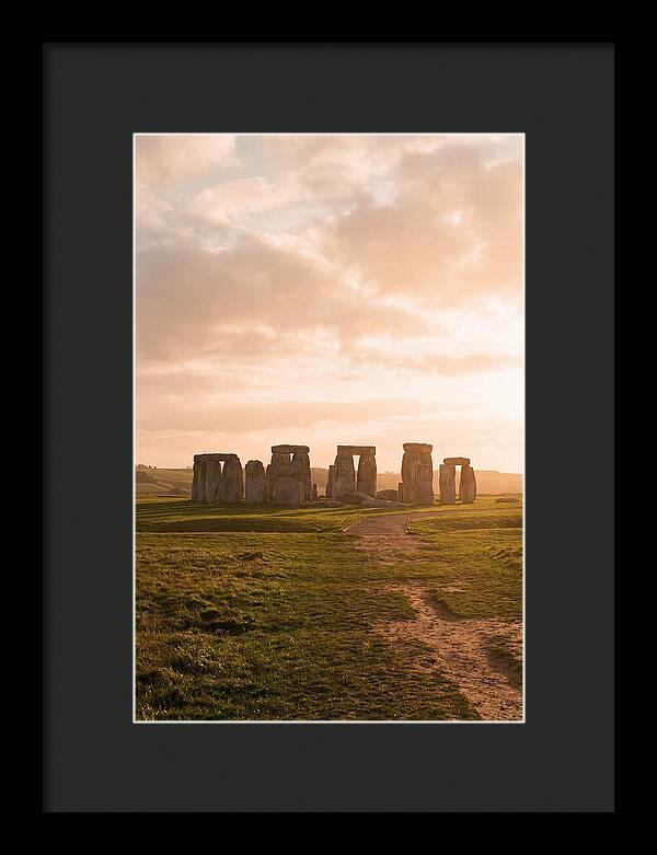 Stonehenge Under Warm Light