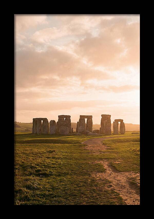 Stonehenge Under Warm Light