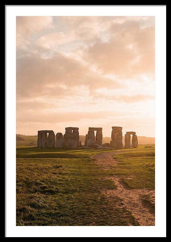 Stonehenge Under Warm Light
