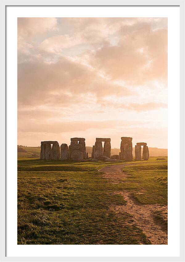Stonehenge Under Warm Light