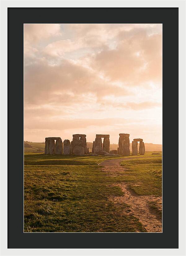 Stonehenge Under Warm Light