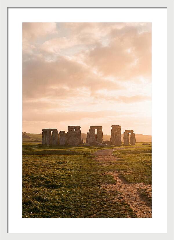 Stonehenge Under Warm Light