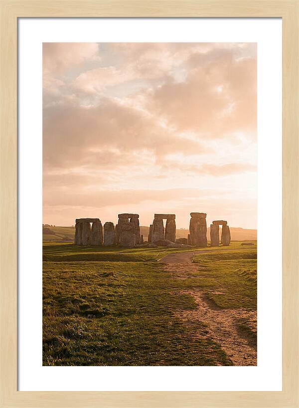 Stonehenge Under Warm Light