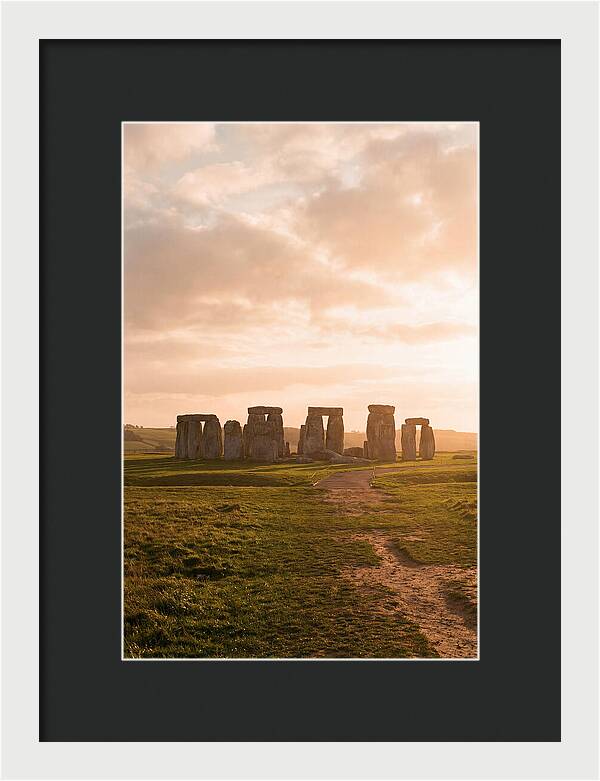 Stonehenge Under Warm Light
