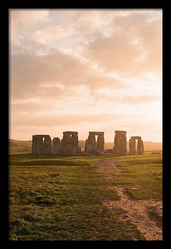 Stonehenge Under Warm Light