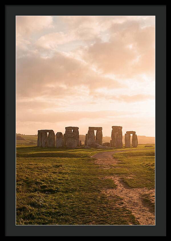 Stonehenge Under Warm Light