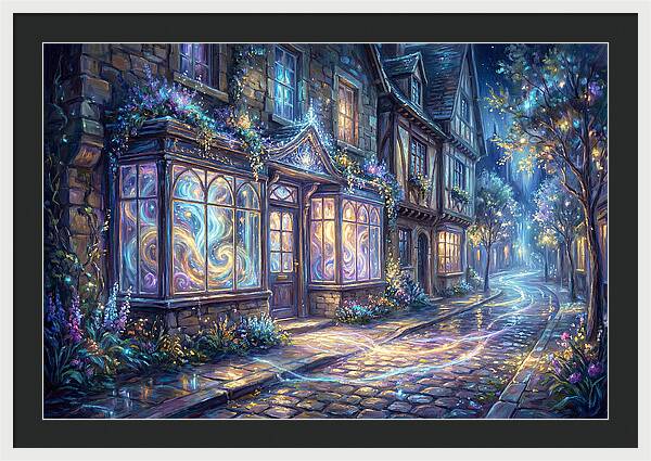 Storefront At Night
