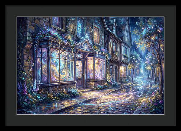 Storefront At Night