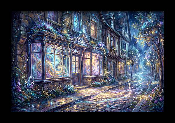 Storefront At Night