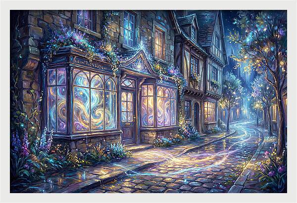 Storefront At Night