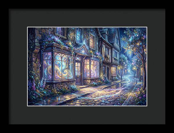 Storefront At Night