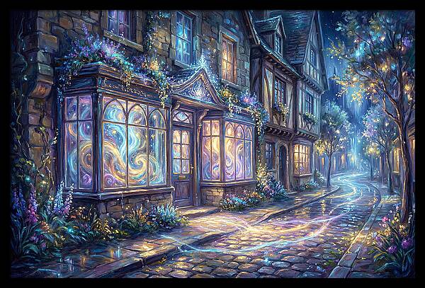 Storefront At Night