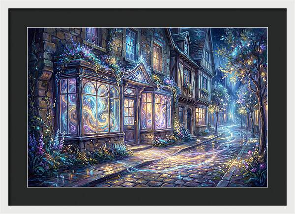 Storefront At Night
