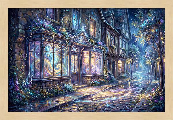 Storefront At Night