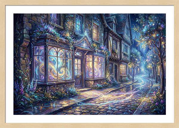 Storefront At Night